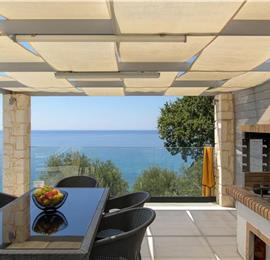 3 bedroom villa with pool & sea views, Agios Mathaios, sleeps 6